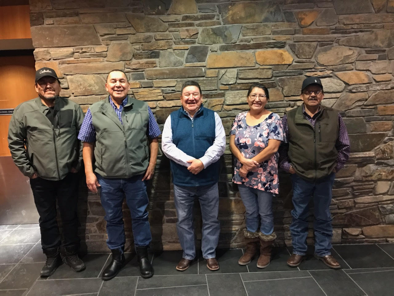 Chief Poucette and Council